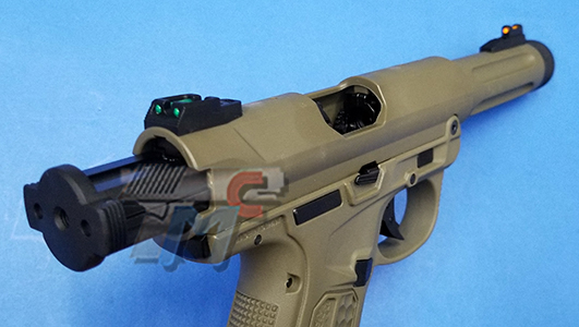 Action Army AAP-01 ASSASSIN Gas Blow Back Pistol (FDE) - Click Image to Close